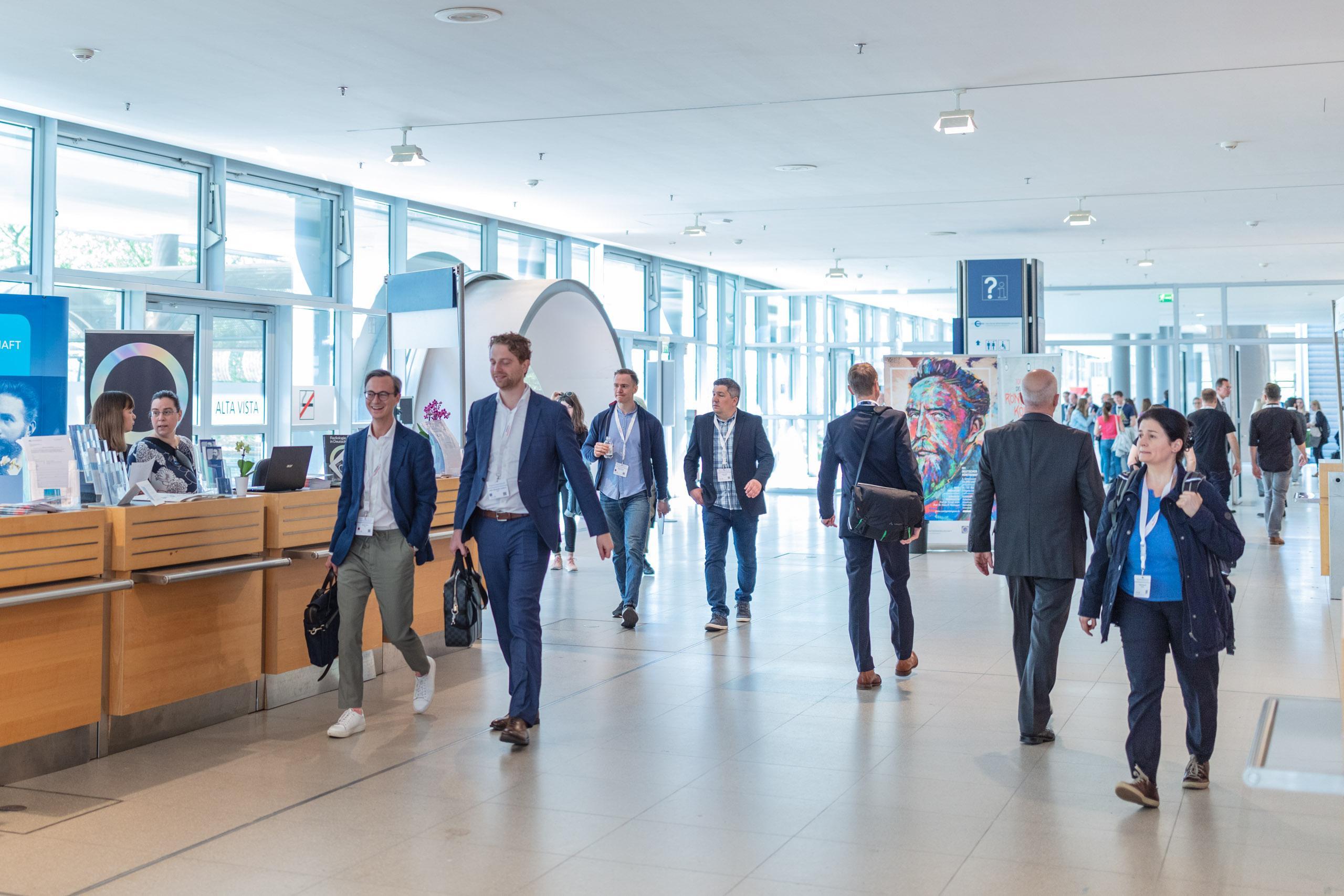 Der 100. Deutsche Röntgenkongress fand vom 29. Mai – 1. Juni 2019 im Congress Center Leipzig statt: Teilnehmerinnen und Teilnehmer. Foto: Jörg Singer